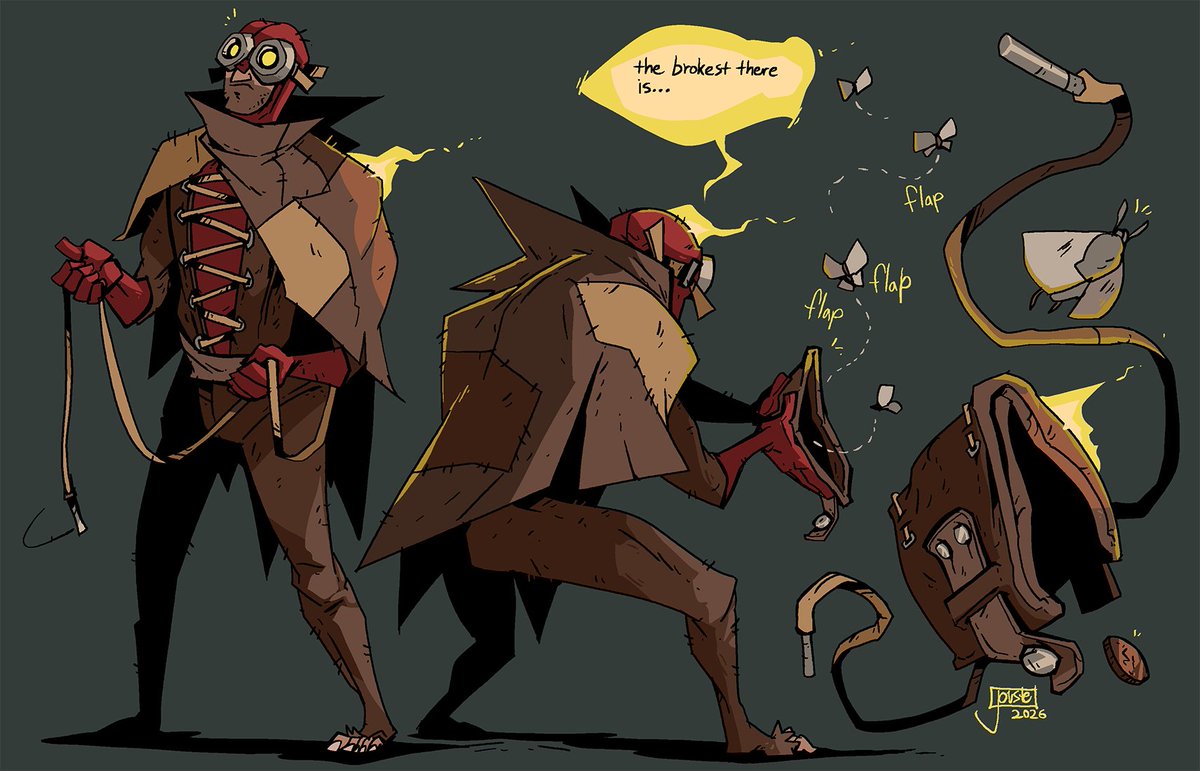 jouste's tweet photo. Shoestring!
The penniless piledriver, the brawler on a budget, the brokest there is, Shoestring! Becoming more powerful through poverty, this destitute defender gains strength through his lack of means! An empty wallet means a huge haul of heroics so be sure to stay broke!
#0649 https://t.co/ulM2a2DsGC