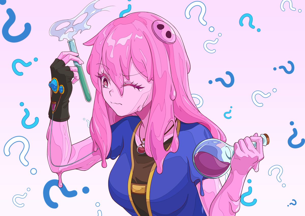 AsheVeloss 💧🧪 Slime Vtuber tweet media