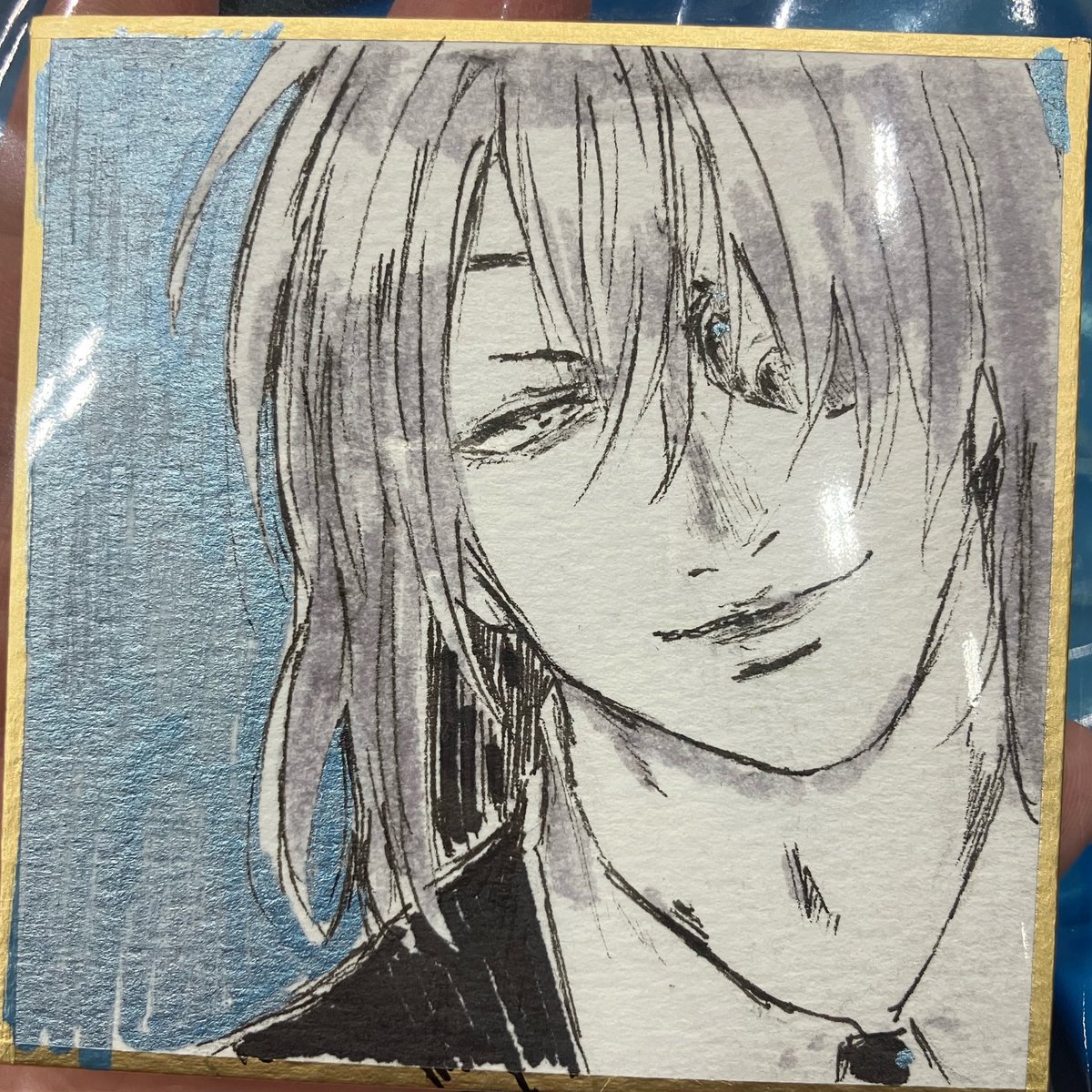 025oj3's tweet photo. 豆色紙描いたので追加します☝️ https://t.co/WrbRuhdMtc