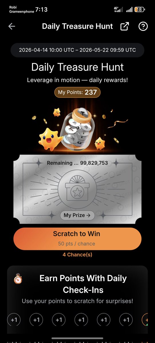 _Ba_nty's tweet photo. @Bybit_Official Locked in 🔒

Points building up quietly…
Now we wait for the multiplier 😏

#BybitTreasureHunt https://t.co/RqZqYBVwh1