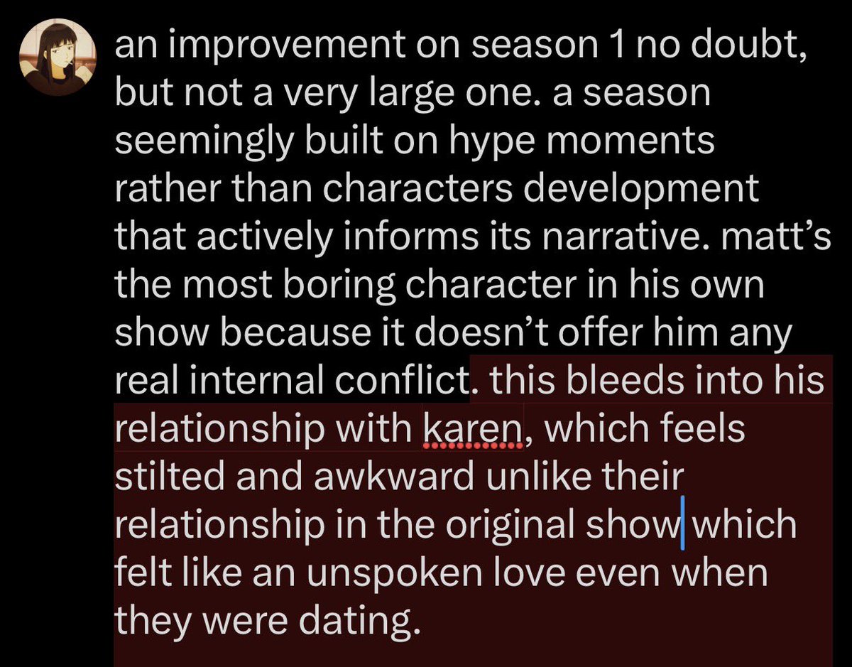 celluloidlimes's tweet photo. some daredevil born again season 2 thoughts: https://t.co/sFlPvpeacd