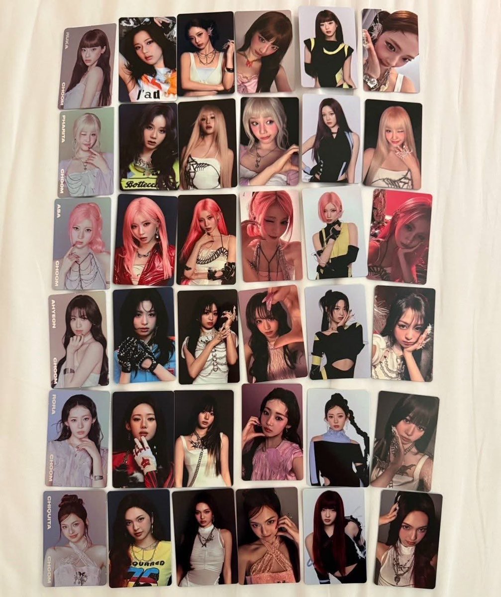 wts lfb ph [#posiells] — #BABYMONSTER choom trading card bulk pack