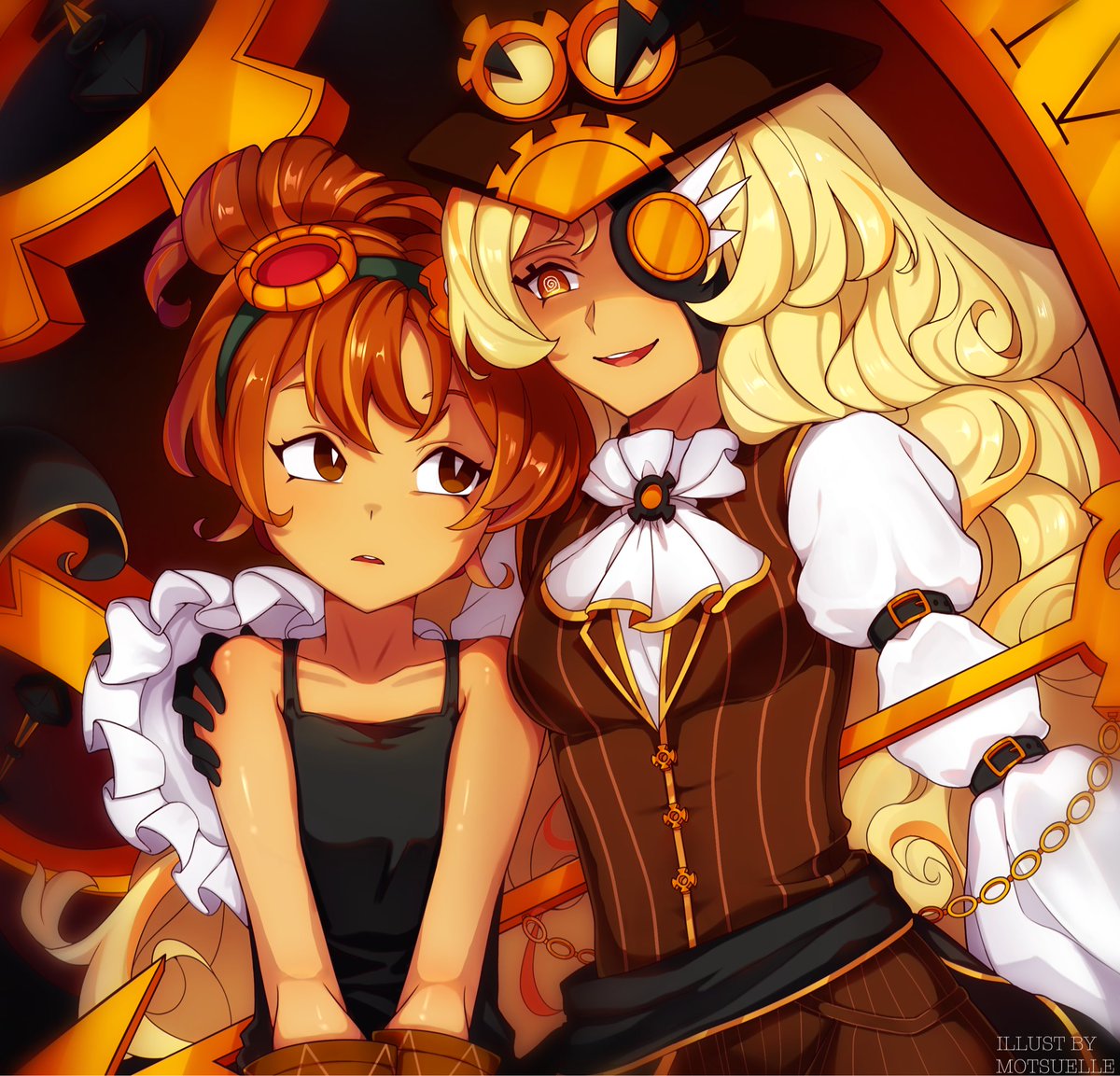 Motsuelle's tweet photo. Timekeeper and croissant ♪(๑ᴖ◡ᴖ๑)♪

#cookierunkingdom #crk #Timekeepercookie #croissantcookie https://t.co/GqojowrTJc