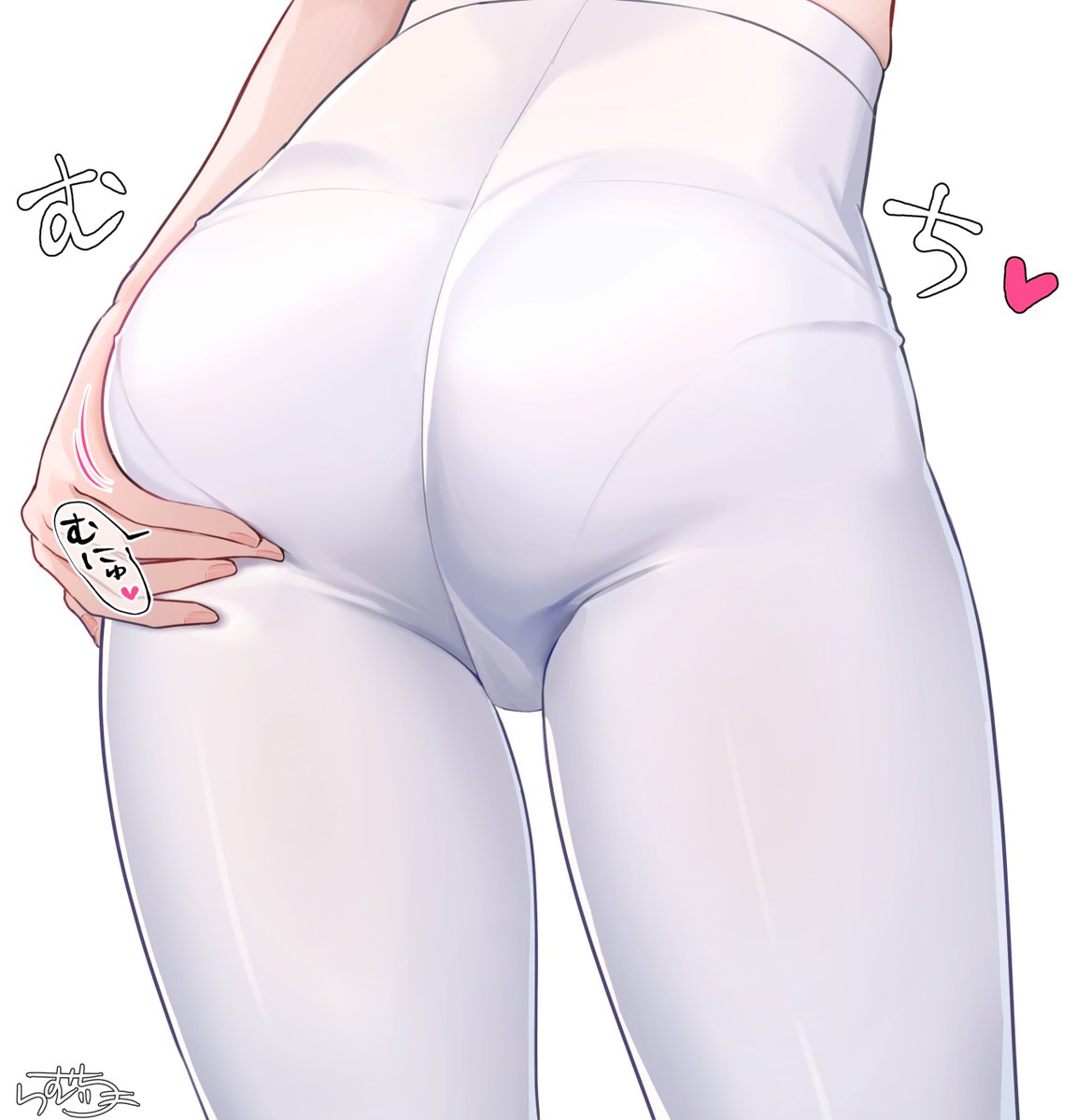 らくがき むちむちのおしり 