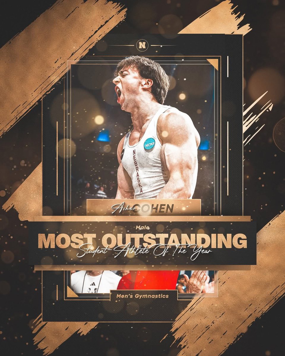 WheatRidgeAD's tweet photo. @JeffcoAthletics @farmerchampions Farmers making the magic happen again.  Cultivating greatness. Asher Cohen bringing in more honors from his latest gymnastics season. He’s been named the Big 12 Gymnast of the Year. https://t.co/GvfxHf23jL