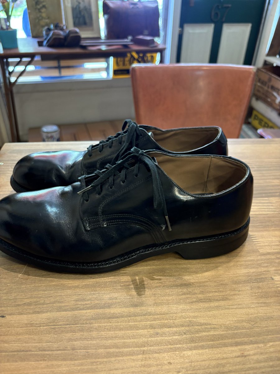 U.S.NAVY
1970s ~1980sビンテージ
サービスシューズ
26.5㎝