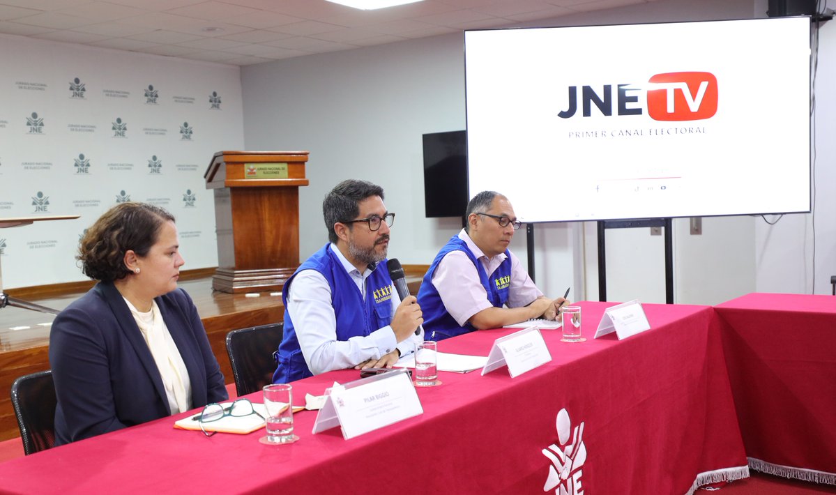 JNE Perú tweet media