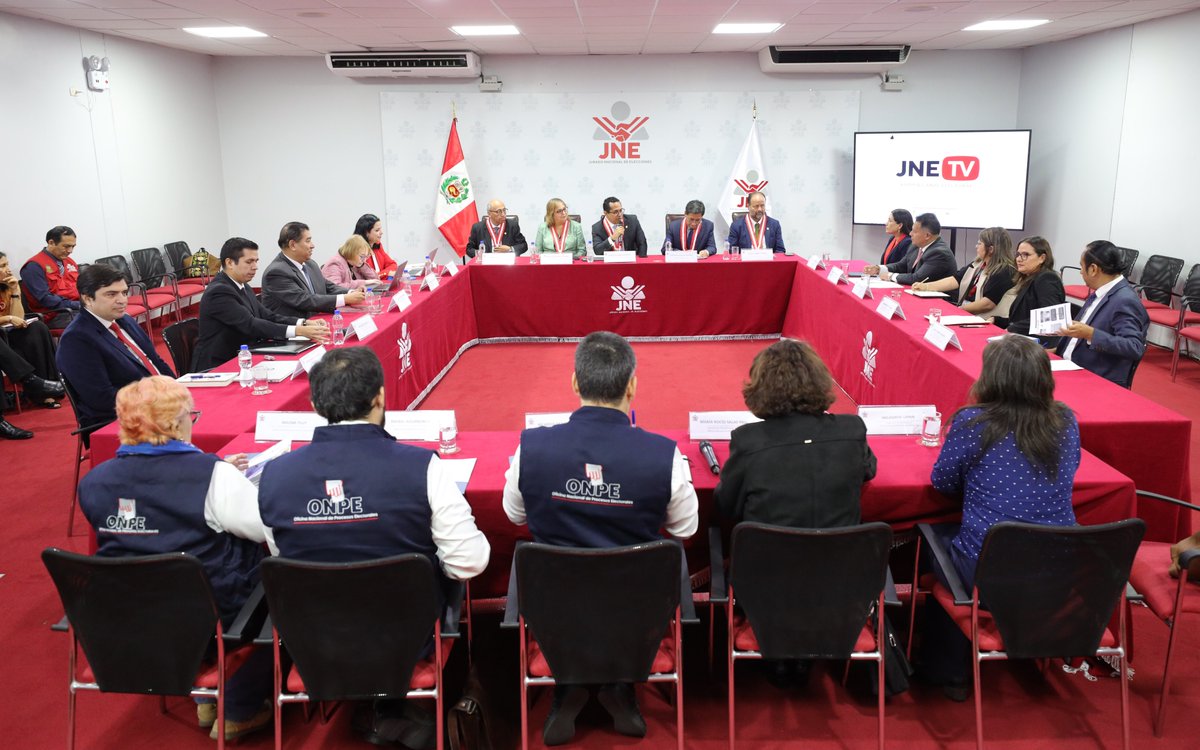 JNE Perú tweet media