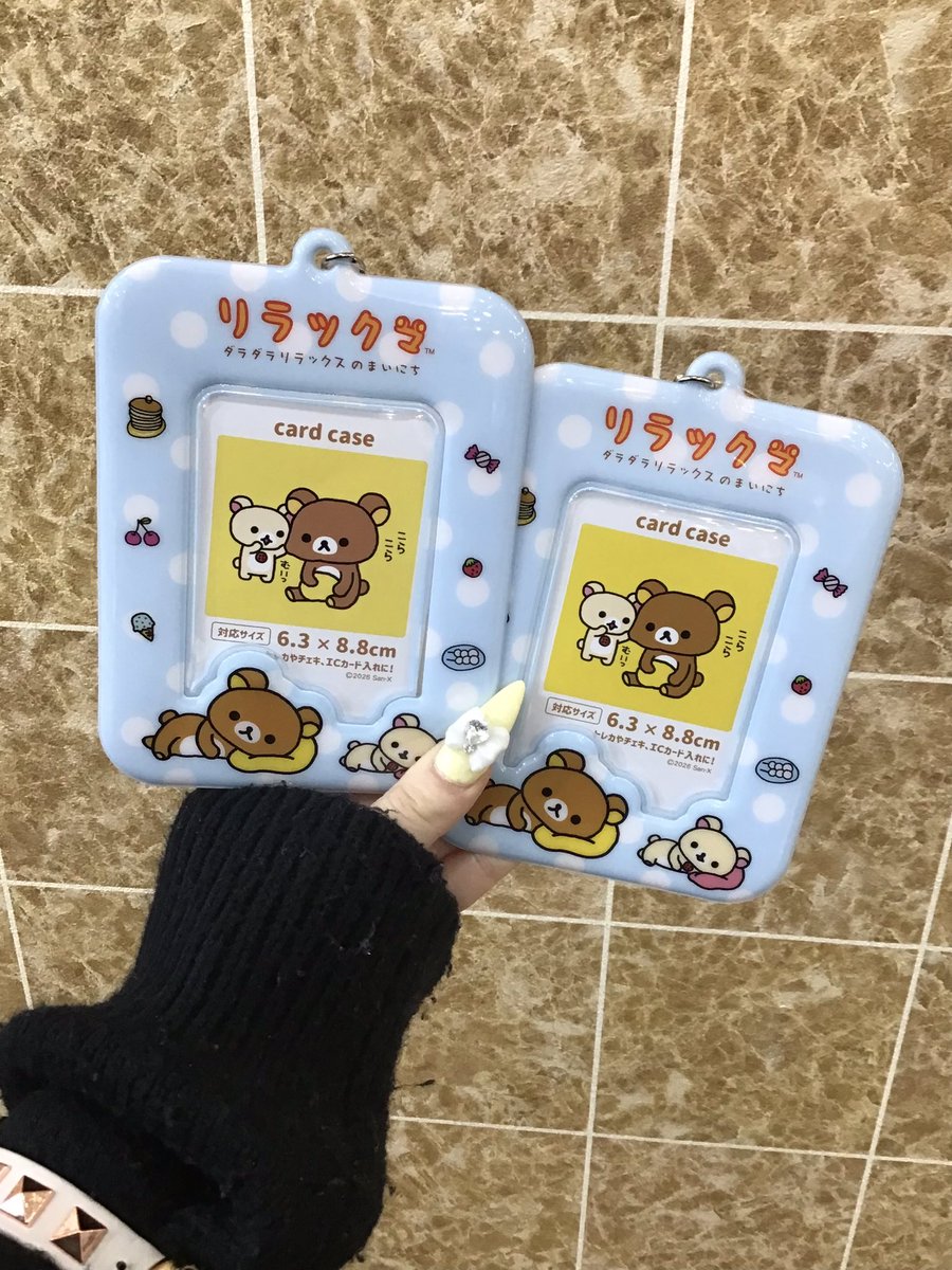 🩵商品紹介🩵 大人気の先日発売された『リラックマ』商品より、カード