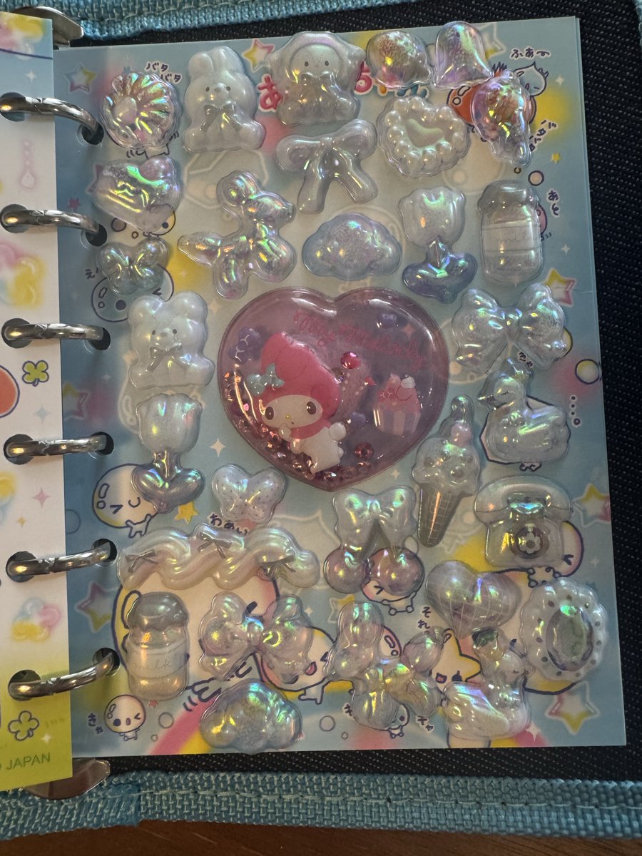 子②のシール帳🎀⭐️🩵