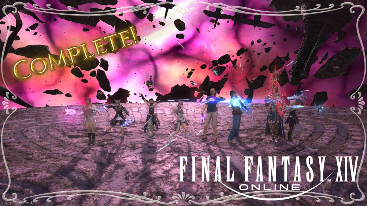 Crest412's tweet photo. 新極ブラインド攻略
無事に6時間程で終了🫰

終わった後に答え合わせ
したけどほとんど同じ処理で
良かったとです🤝

既出ギミック多くて
分かりやすかったのはある

T先頭頭割→爆雷→零式1等踏み&amp;扇

#FF14 #ブラインド https://t.co/Bs7hHKmH0d