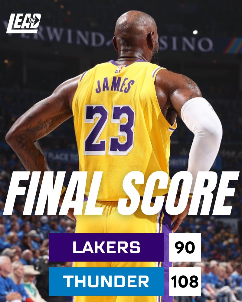 Lakers Lead tweet media