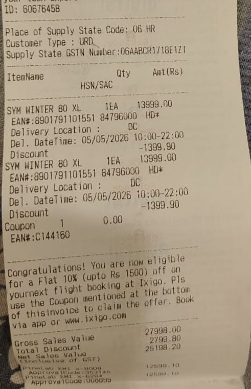 KaranMehrotra23's tweet photo. @RelianceDigital @reliancegroup  I have purchased 2 air coolers from one of your store and while billing they have changed the model(of low price). I haven’t received the order yet and after confronting for the same to them, they are not responding on call. Please help https://t.co/dohfYDcYRb