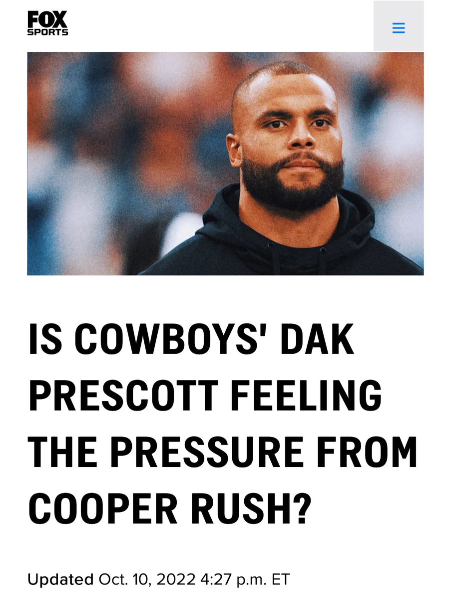 FergSZN's tweet photo. Average Dallas Cowboys headline https://t.co/OJphRznKZY