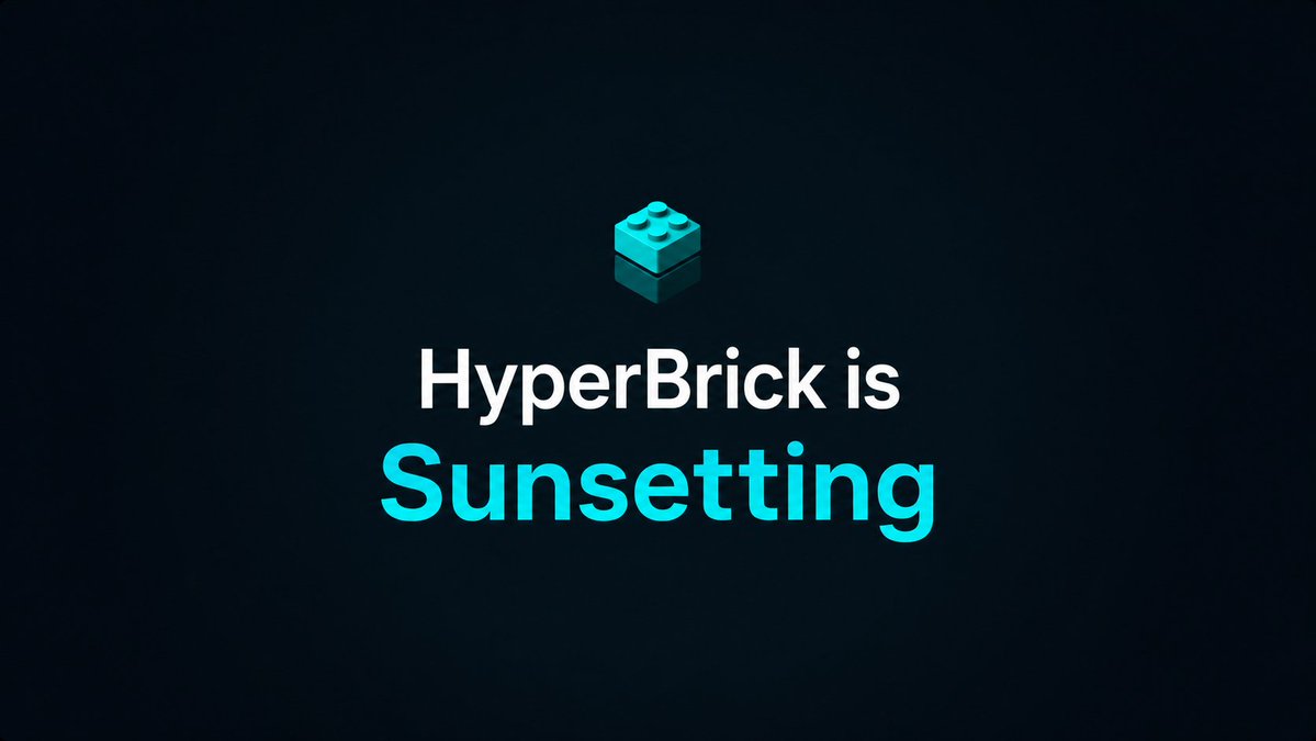 HyperBrick tweet media