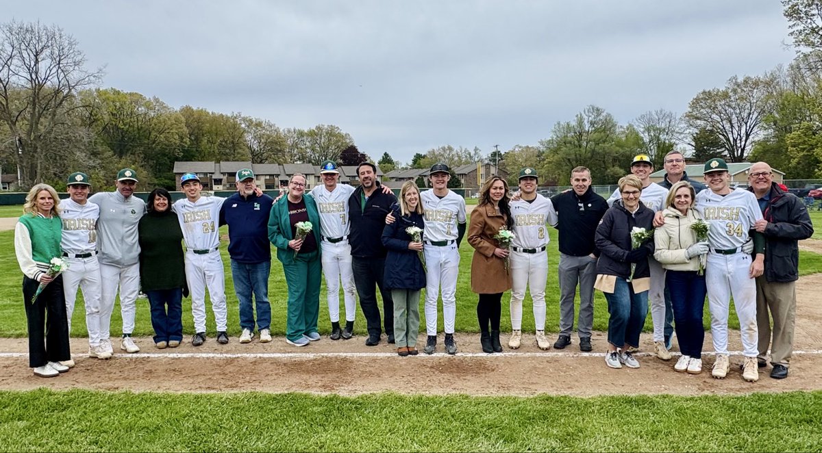 HCPBaseball's tweet photo. We are blessed with an outstanding group of seniors. Hats off to some great kids and families on senior night. https://t.co/o01MpXzIcB