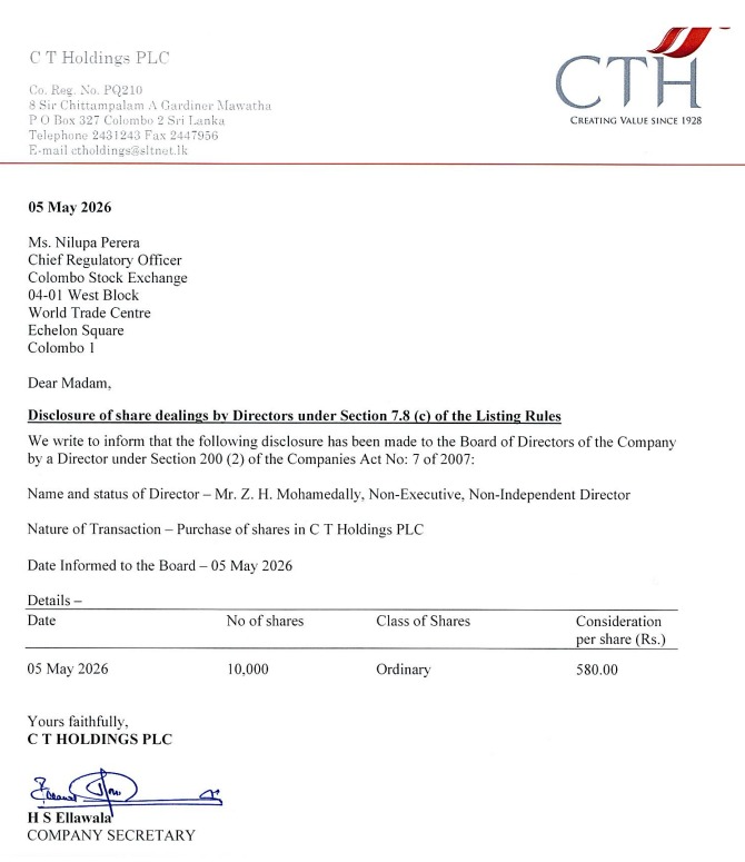 Channa_Amare's tweet photo. Same-day insider trade reporting is the gold standard
➡️ Kudos to #CTHR and #MFPE 🙏
#UBF and #LVEF must not repeat recent failures that erode trust 🤦
Same-day insider dealing disclosure is possible
➡️ Should become the norm to improve transparency in #CSE #lka
@CSE_Media https://t.co/Fn4HOMnCZQ