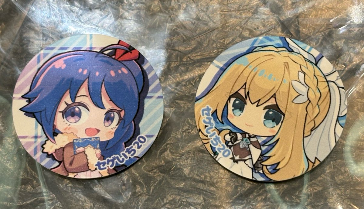 #セゲいち20
シール交換用のシールあるんで欲しい方いたら是非〜！