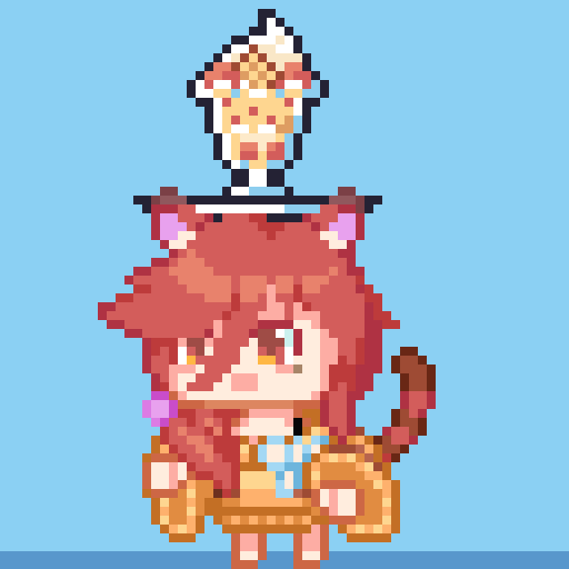pixeltudo's tweet photo. 像素小可愛來囉~❤️
Q版化紅妻
大家覺得我有沒有抓到老師本人的神韻嗎
#紅妻繪本