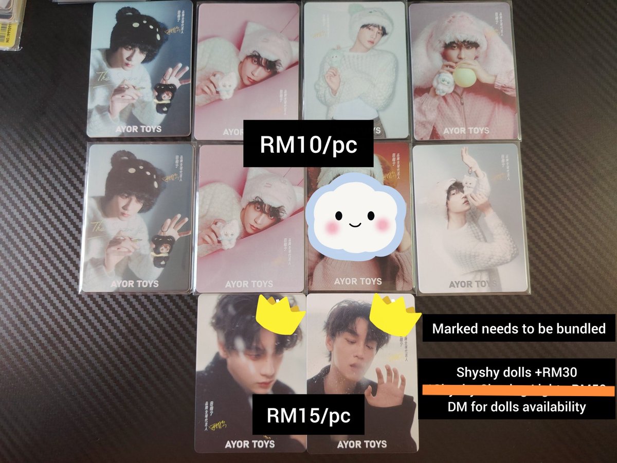 xinniechi's tweet photo. WTS tian xuning pcs (can nego) 

Reason: letting go to clear up spaces 🙏

#pasarBL #pasarmalaysia #tianxuning #wts #pasardanmei https://t.co/p9TO9CmdCx