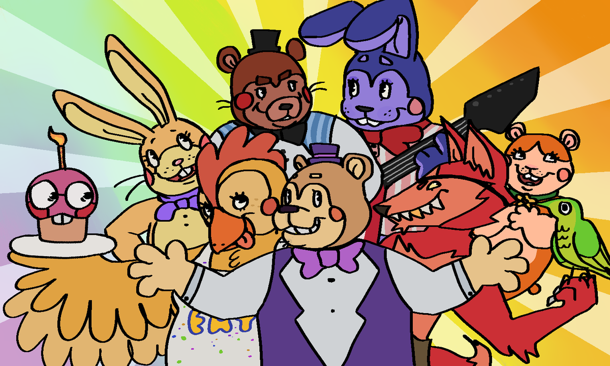Zaogirii's tweet photo. Fredbear and Friends (and Hugo.)
#Fnaf #fnafart #fnaffanart #fnafoc #fivenightsatfreddys #fivenightsatfreddysoc #fivenightsatfreddysart #fivenightsatfreddysfanart https://t.co/hvshMl3siQ