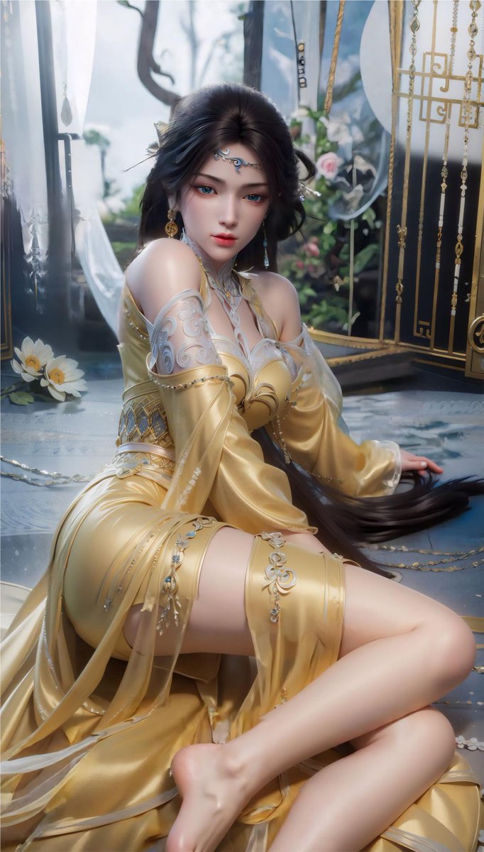 霓裳AI绘画 tweet media