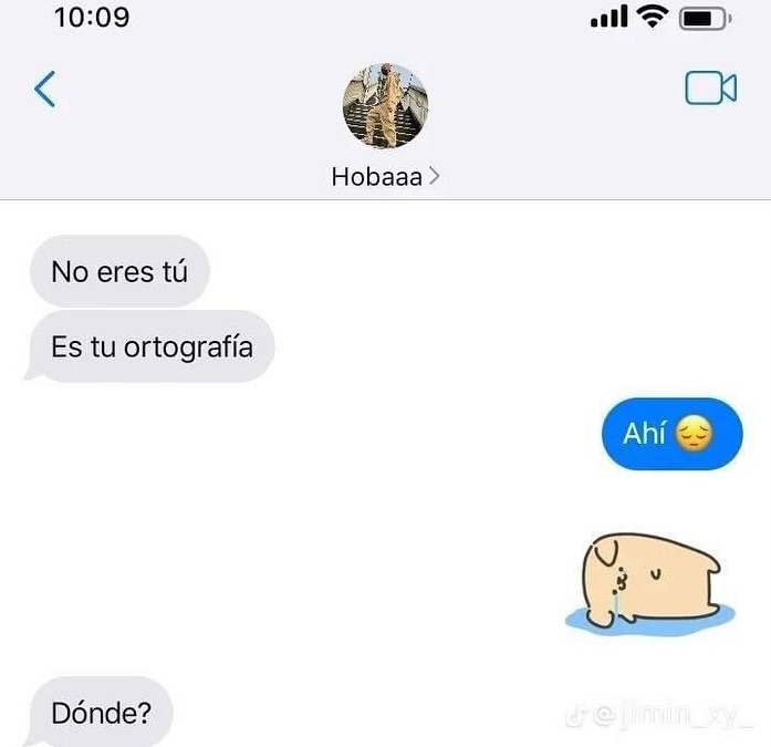 Ahí 😞