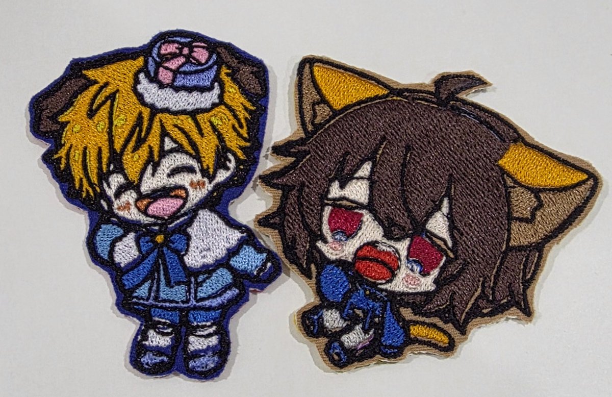 制作をご依頼いただきました刺繍ワッペンが完成しました✨

制作のご依頼受け付けています😊