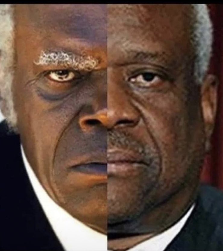 JonHolt333's tweet image. 😎 Like I’ve said MANY TIMES, “uncle toms” come in ALL colors…

Isn’t that so @Clarence/ “Stephen”  the “house ni##a” in @djangoUnchained. Clarence is similarly situated in @SCOTUS #scotusblog