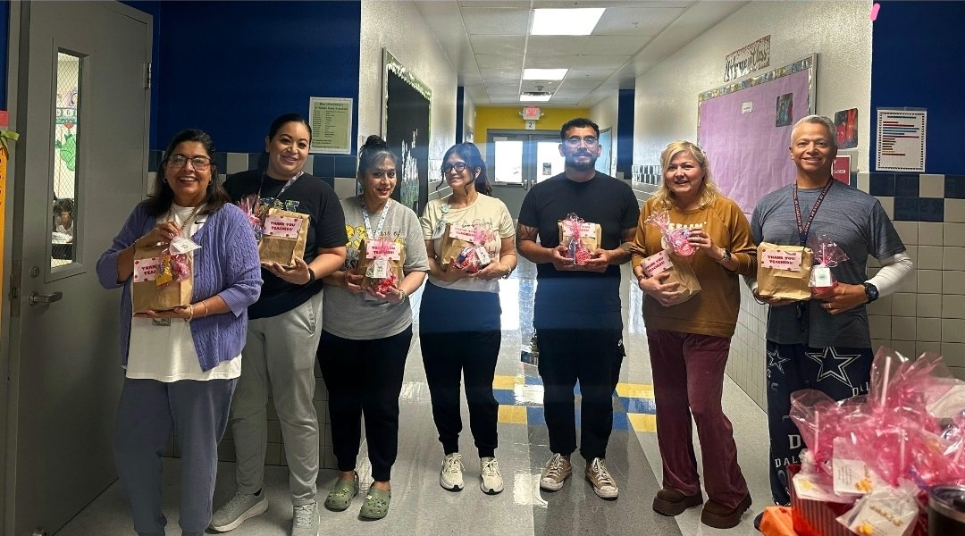 HValverde_DWS's tweet photo. It's Tired Teacher Tuesday for our Underground Teacher Appreciation Week at Desert Wind School. 
🤣Kids gossiped that they heard teachers didn't do laundry, spent the night on campus, or were too lazy to change in the morning, amongst other tales! 🤣
#LoveDesertWind @DWS_PK8 https://t.co/vFWooDKKFx