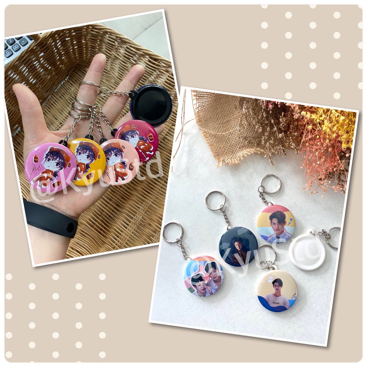 Kyu.Std รับทำของแจก เข็มกลัด พกจ giveaway tweet media