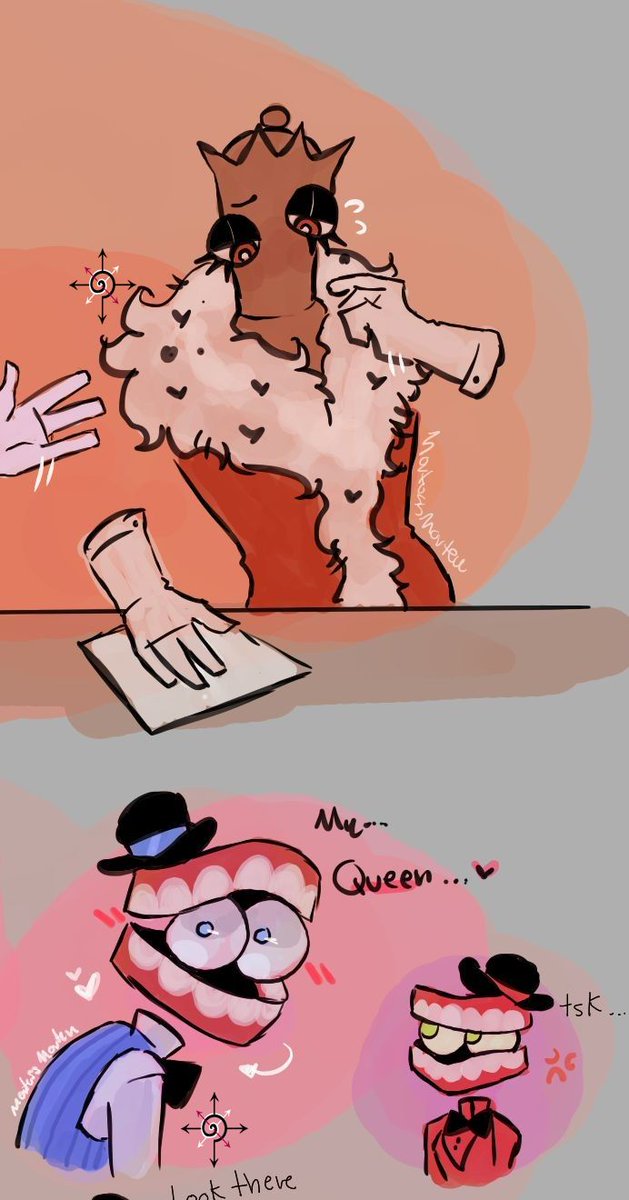 Mortuss_Mortem's tweet photo. Hi, more from my red and blue Ais -AU
>>See the first comment
#royalteeth #cainexkinger #kingerxcaine #kingleader #tadcfanart #caine #kinger #queenie #tadcAU #leaderboard https://t.co/i59NwM1aUc