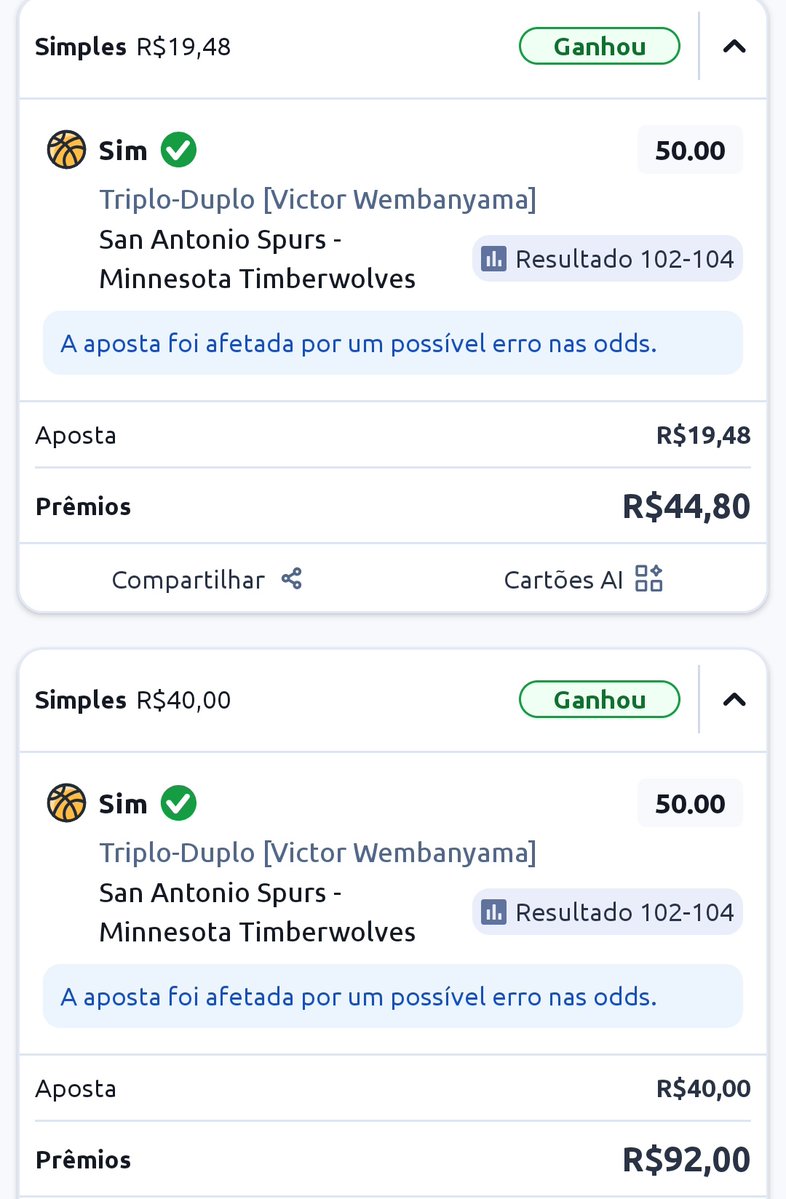 NBA da Loucura (Big odds) tweet media