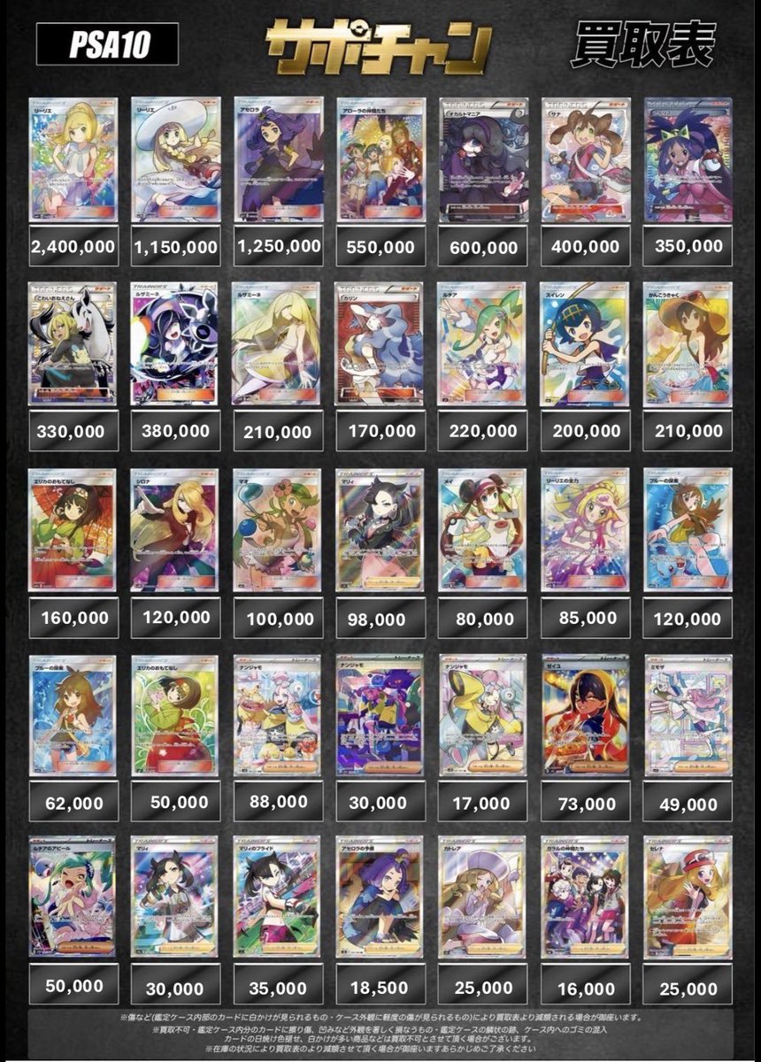 Post by サポートチャンス大阪日本橋本店 on X: PSA10 ①