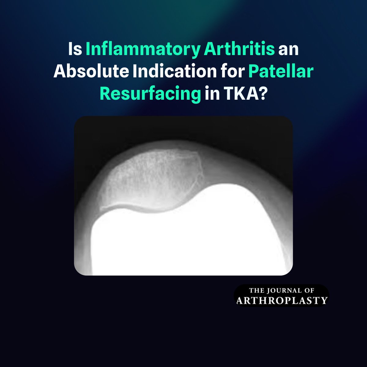 The Journal of Arthroplasty tweet media