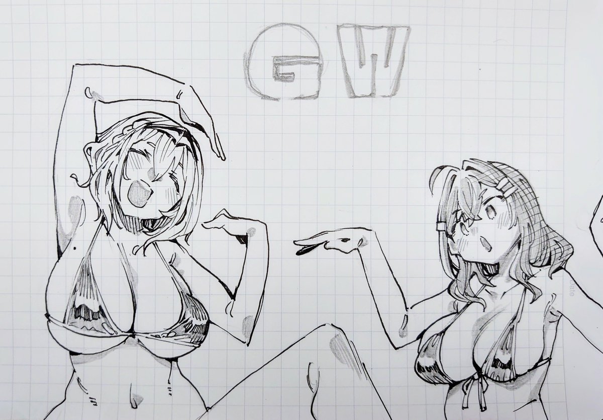 かわいい女の子を描くマシーン tweet media