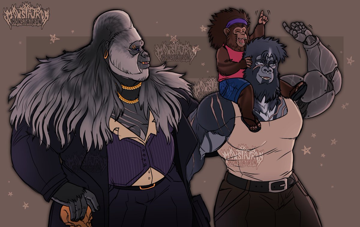 cato/thor ! ★⚡️🦍 @ megaplex ! tweet media