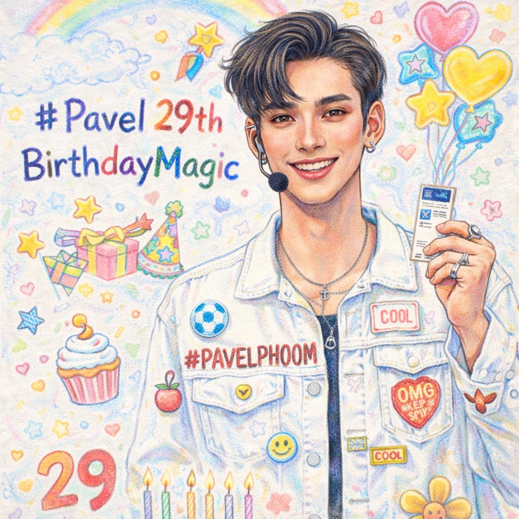 HBD 🎉 🎂🍻
EXPECTO PAVEL GO 2NINE  

#Pavel29thBirthdayMagic
#pavelphoom 
<a href="/pavelphoom/">pavelphoom</a>