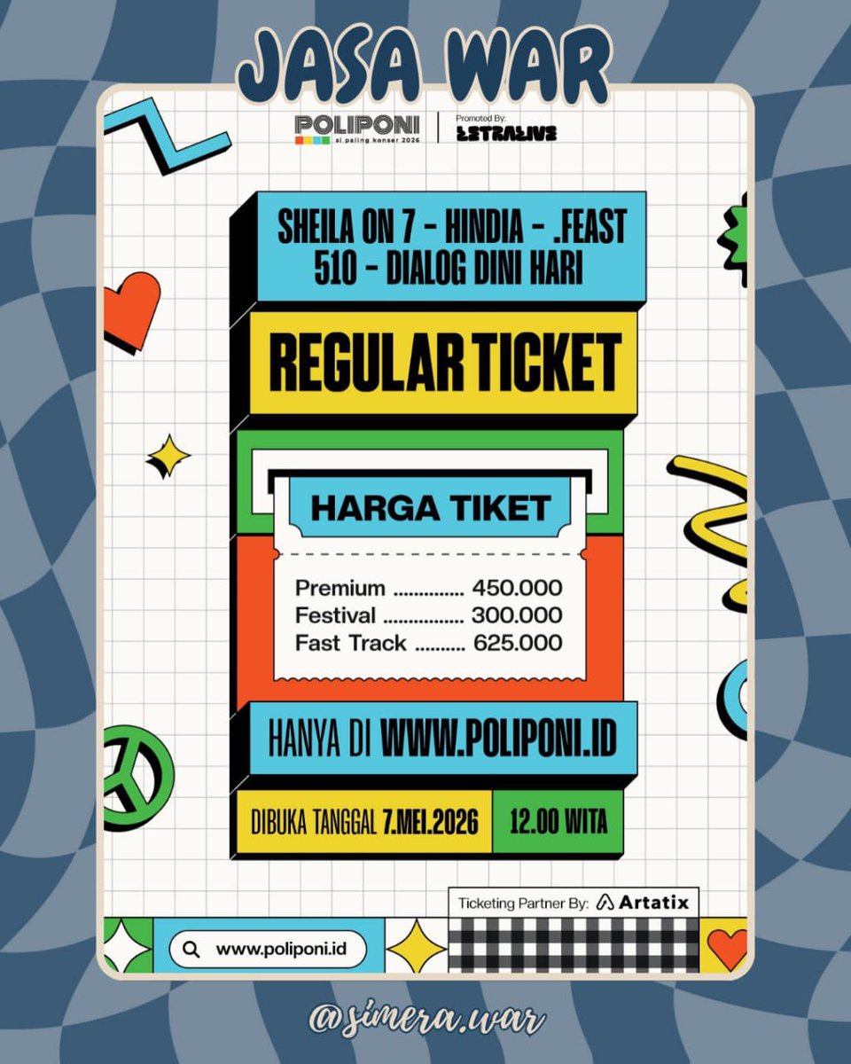 JASWAR TIKET KONSER, FANMEET, ETC๐ง๐ปโโ๏ธ tweet media