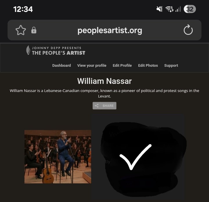 صباحكم عز ...
من أجل المقاومة ... من أجل لبنان ... 
اليوم هو ثالث يوم من المعركة ... لا تنسوا التصويت.
peoplesartist.org/2026/william-n…