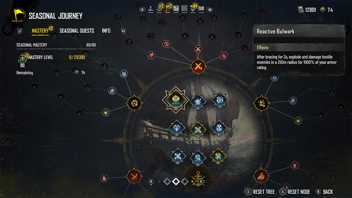 skullnbonesgame's tweet photo. More ships are coming in Year 3… but that’s not all.

Seasonal Mastery lets you really shape your own playstyle.

We’re talking details live right now! https://t.co/dXDQBIf332