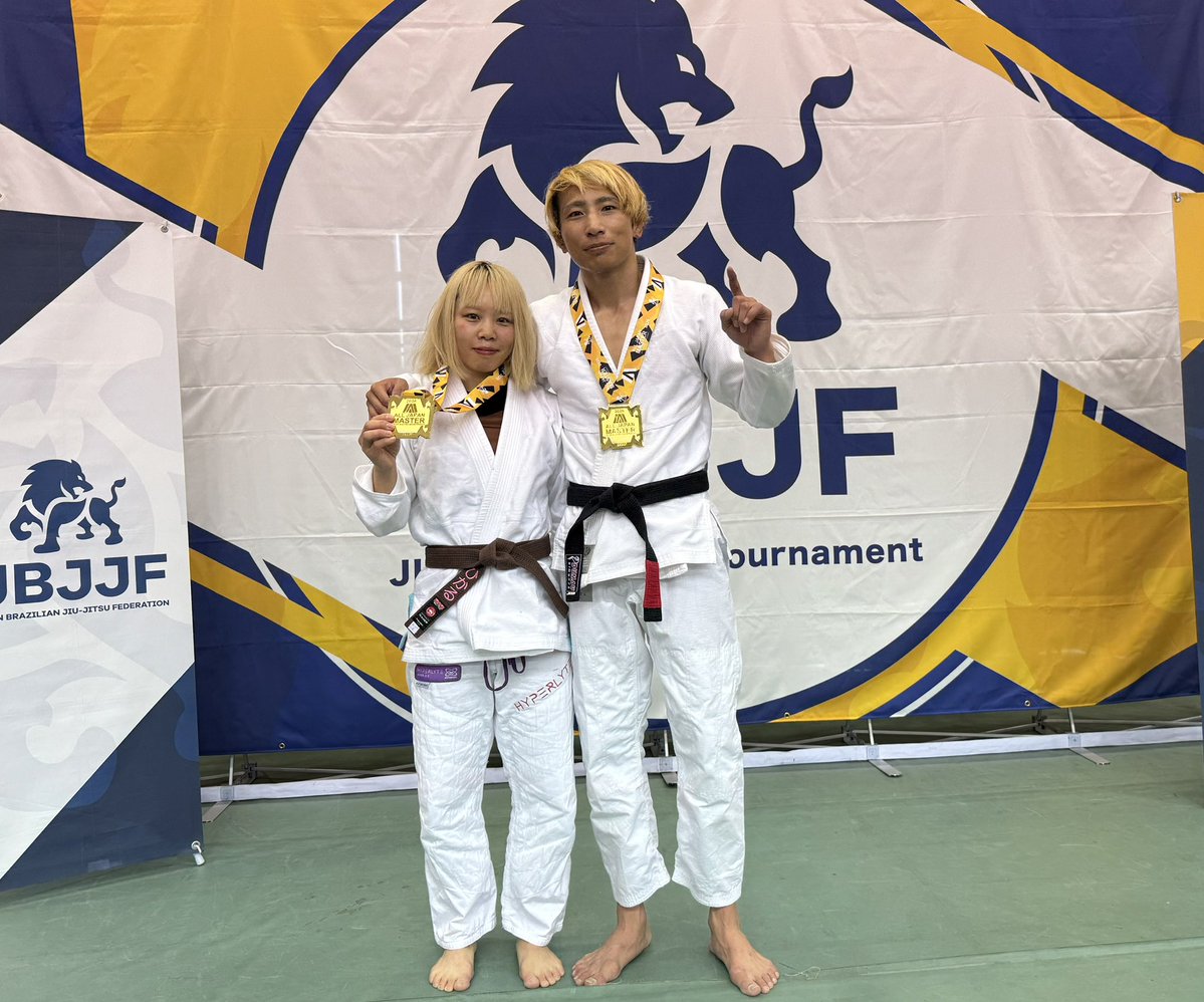 JBJJF全日本マスター柔術選手権 マスター1/黒/ライトフェザー🥇 2試合