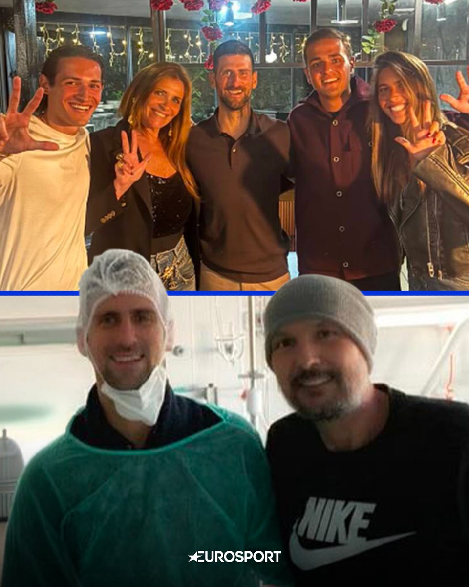 Serbian connection 🇷🇸❤️

Novak Djokovic, a Roma per gli Internazionali, ha fatto una sorpresa alla famiglia Mihajlović. Il campione è andato a trovare la moglie e i figli di Sinisa al Parnaso, il ristorante che gestiscono 👏🏻

Il tennista, da sempre legato al compianto Sinisa, ha