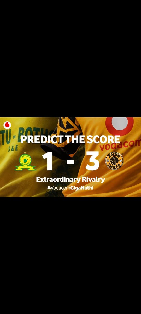 MulaudziAustin's tweet photo. @Vodacom @KaizerChiefs #ExtraordinaryRivalry #AlwaysHome https://t.co/rtWsnU4sCk