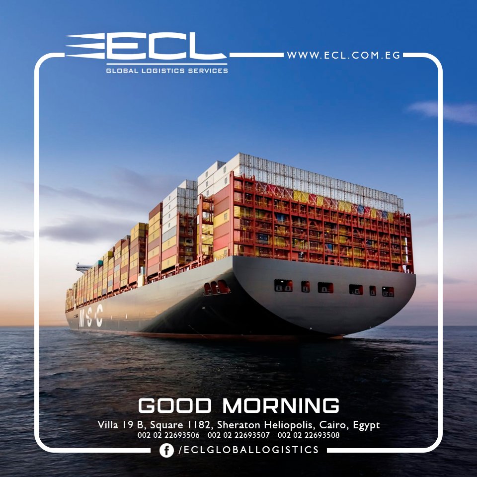 ECL_Global's tweet photo. #ECL
خدمات لوجستية متكاملة حول العالم
Integrated Logistics Services With Global Capability
002 02 22693506 - 002 02 22693507 - 002 02 22693508
https://t.co/KfLDtIeSx9 https://t.co/yHSlncCpMg