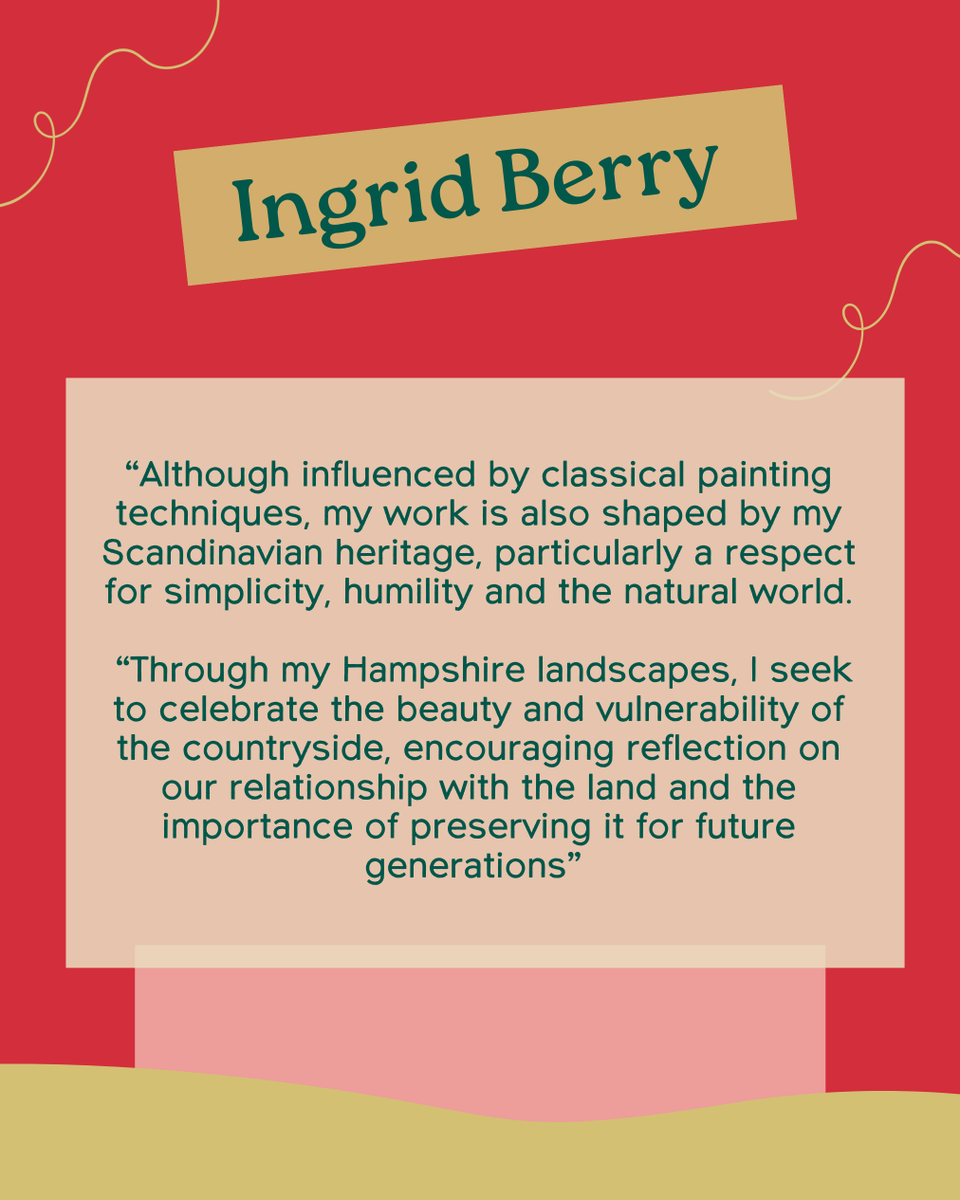 CPRE_Hampshire's tweet photo. Save the date for our Art Exhibition &amp; Sale from 16-18 May at the Amanda Aldous Fine Art Gallery, near #Basingstoke.   

Here's another sneak preview of one of the fantastic featured artists, Ingrid Berry.   

Find out more:   
https://t.co/XN0d1URE5W https://t.co/FbTezGZLSq