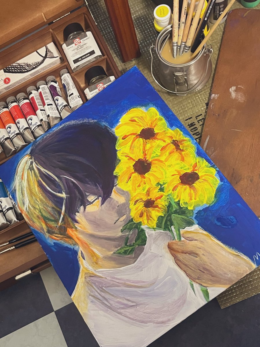 kigeki1279's tweet photo. オリキャラ
#絵描きさんと繋がりたい　#アクリル https://t.co/By87tpI6PL
