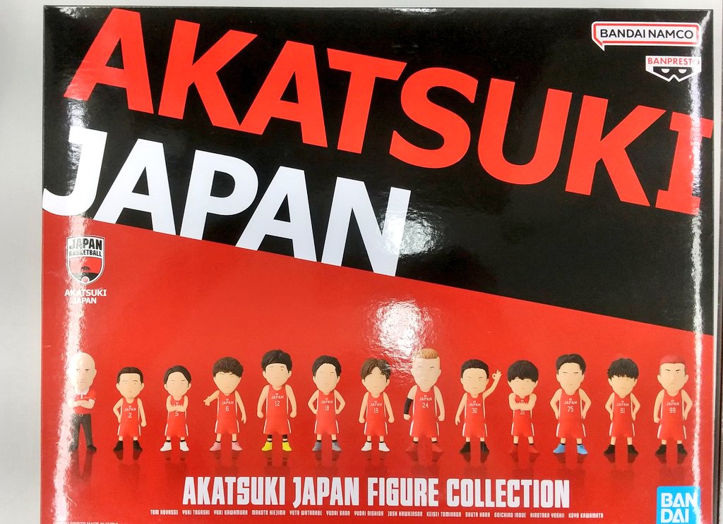 バスケットボール日本代表 アカツキジャパン AKATSUKI JAPAN FIGURE