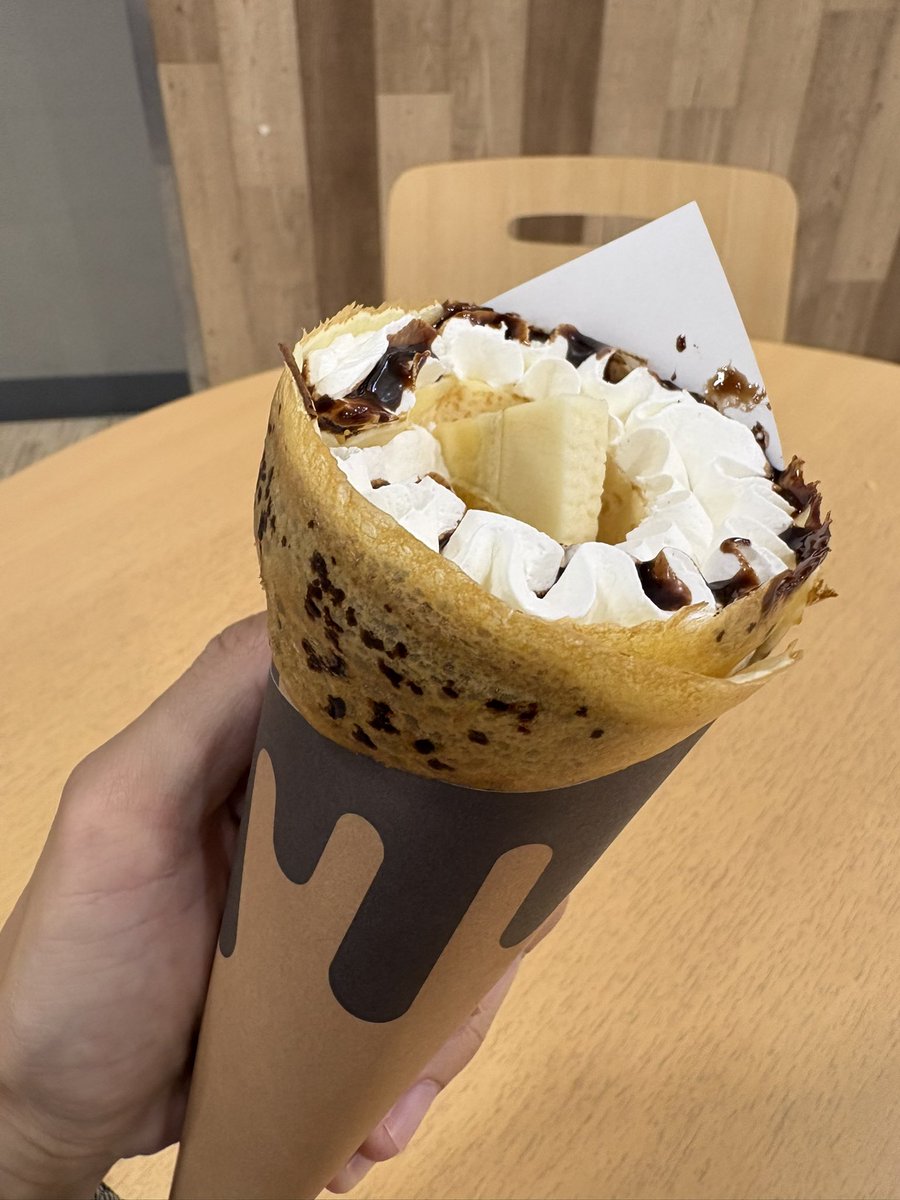 クレープリベンジ成功‼️

チョコバナナホイップしか勝たん( ‘ч’ )🎵