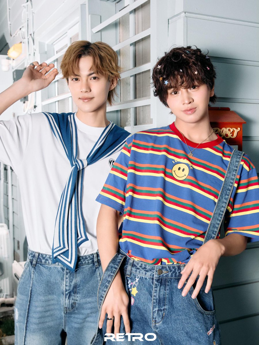 segadayo_nm's tweet photo. RETRO 

洸大くん着用衣装
" Why Berry " (海外レディースファッション)
https://t.co/SMUyFspW1S 

👖Vintage Loose Denim Bib Pants

#ドラマ修学旅行 
#簡秀吉 #藤本洸大 https://t.co/ArXK9Kzl4C